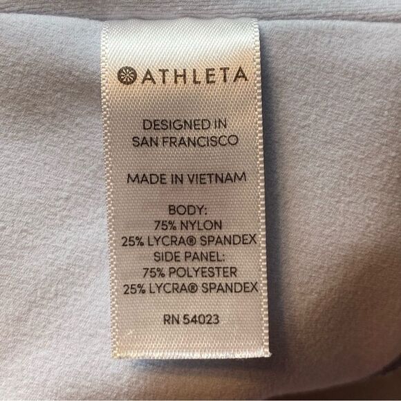 Athleta Salutation Color Block Leggings Size Large - Picture 4 of 15